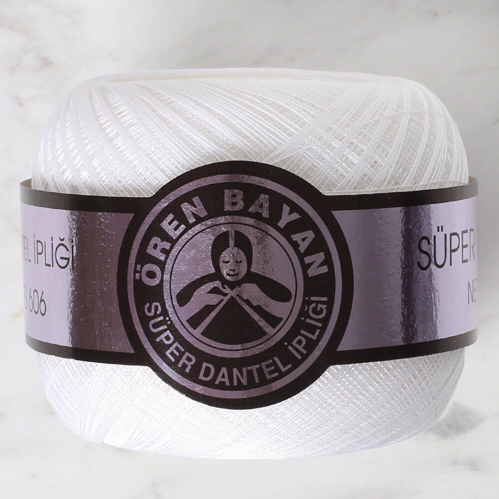 Örenbayan Süper No:70 Beyaz Dantel İpi